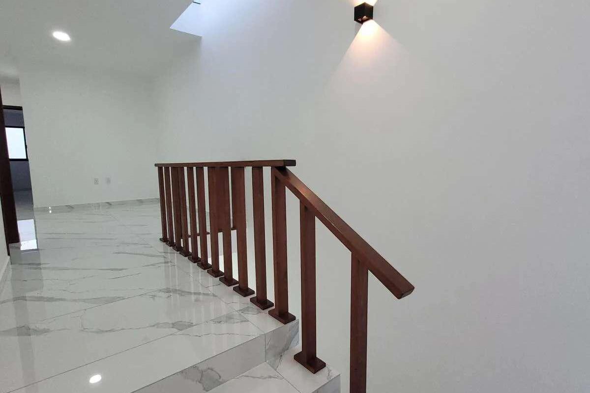 Casa con diseño moderno, 4 recámaras, 202 m2 de construcción